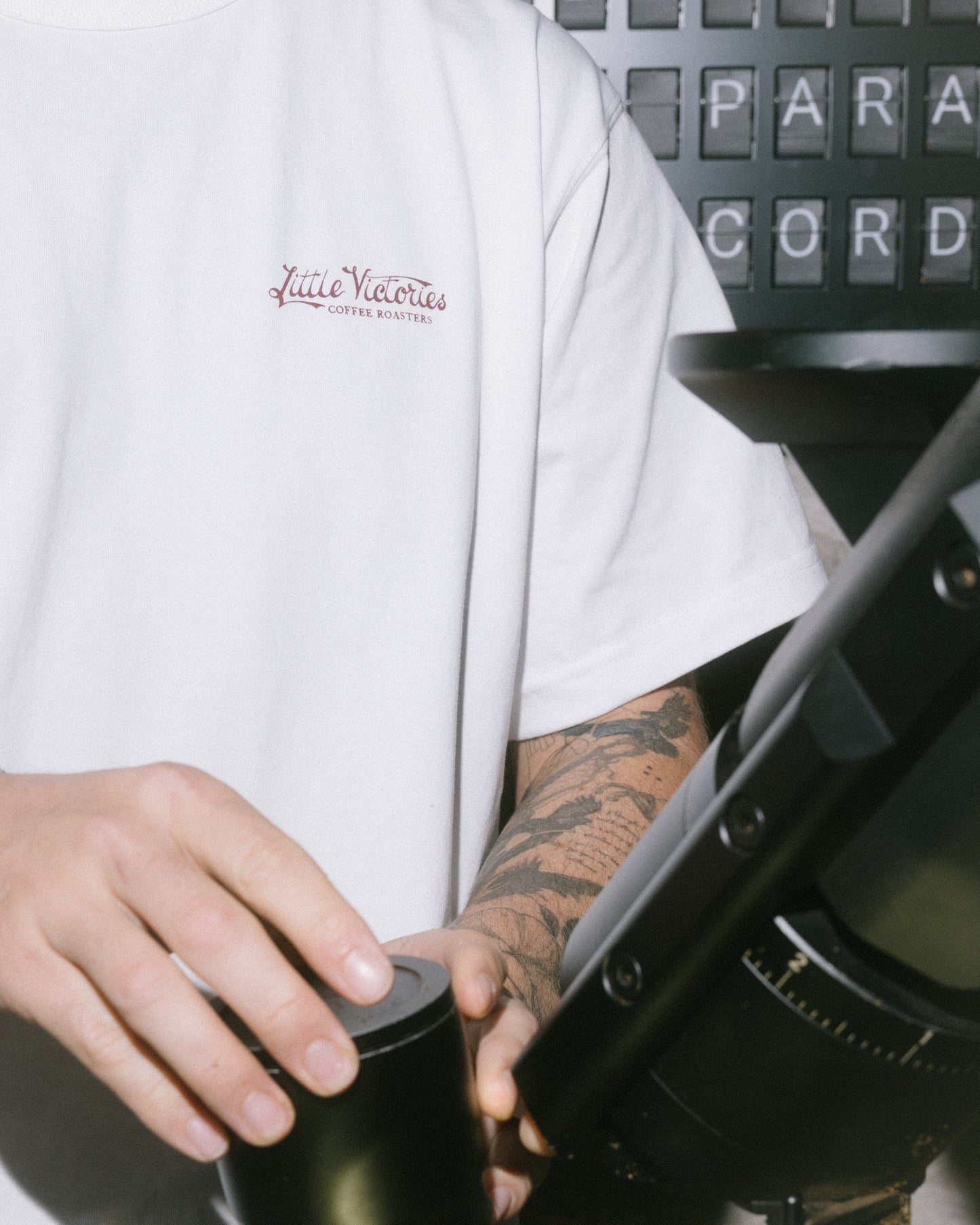 LVC Boxy Sleeping Fox T-Shirt - White