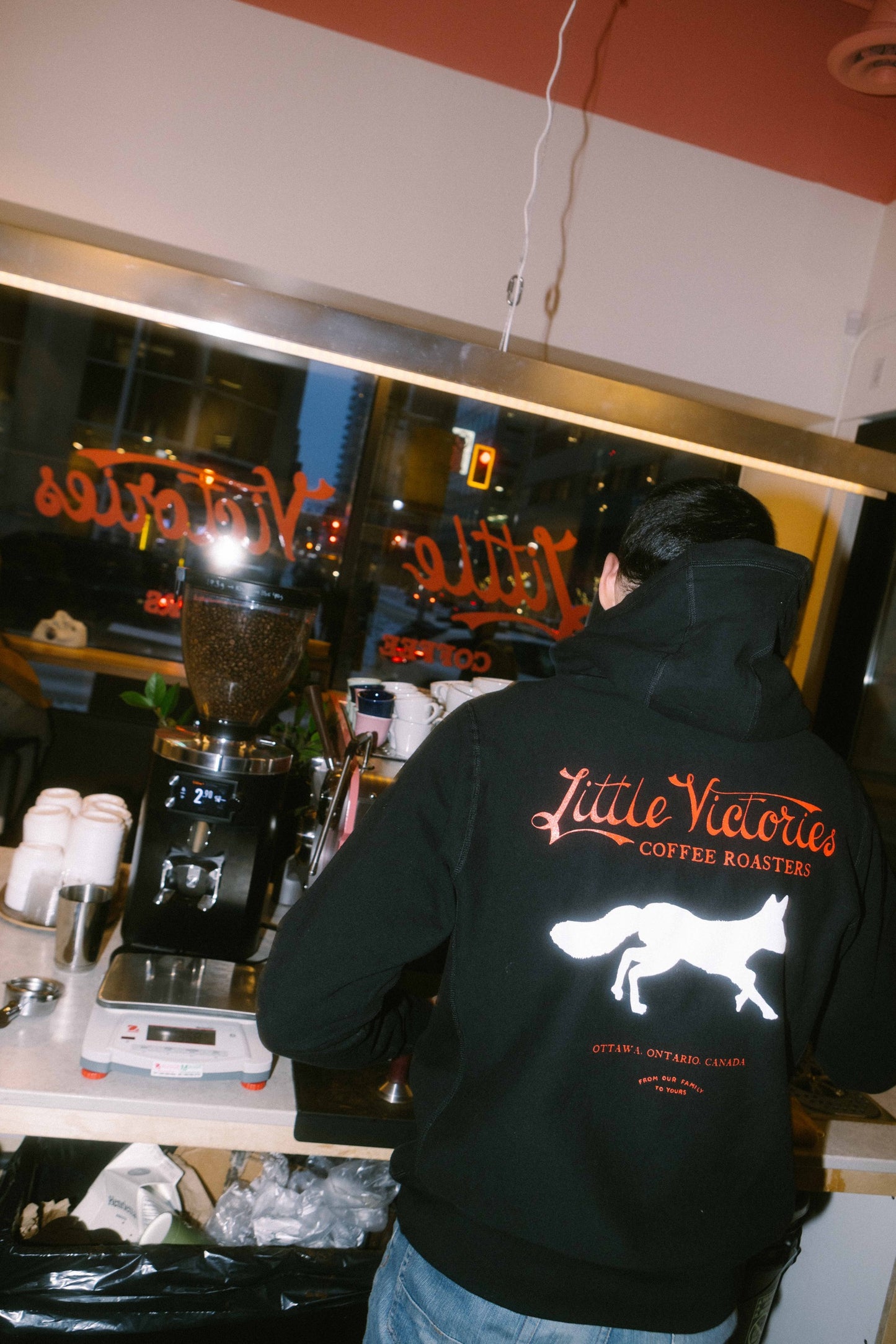LVC Fox Shadow Hoodie - Black