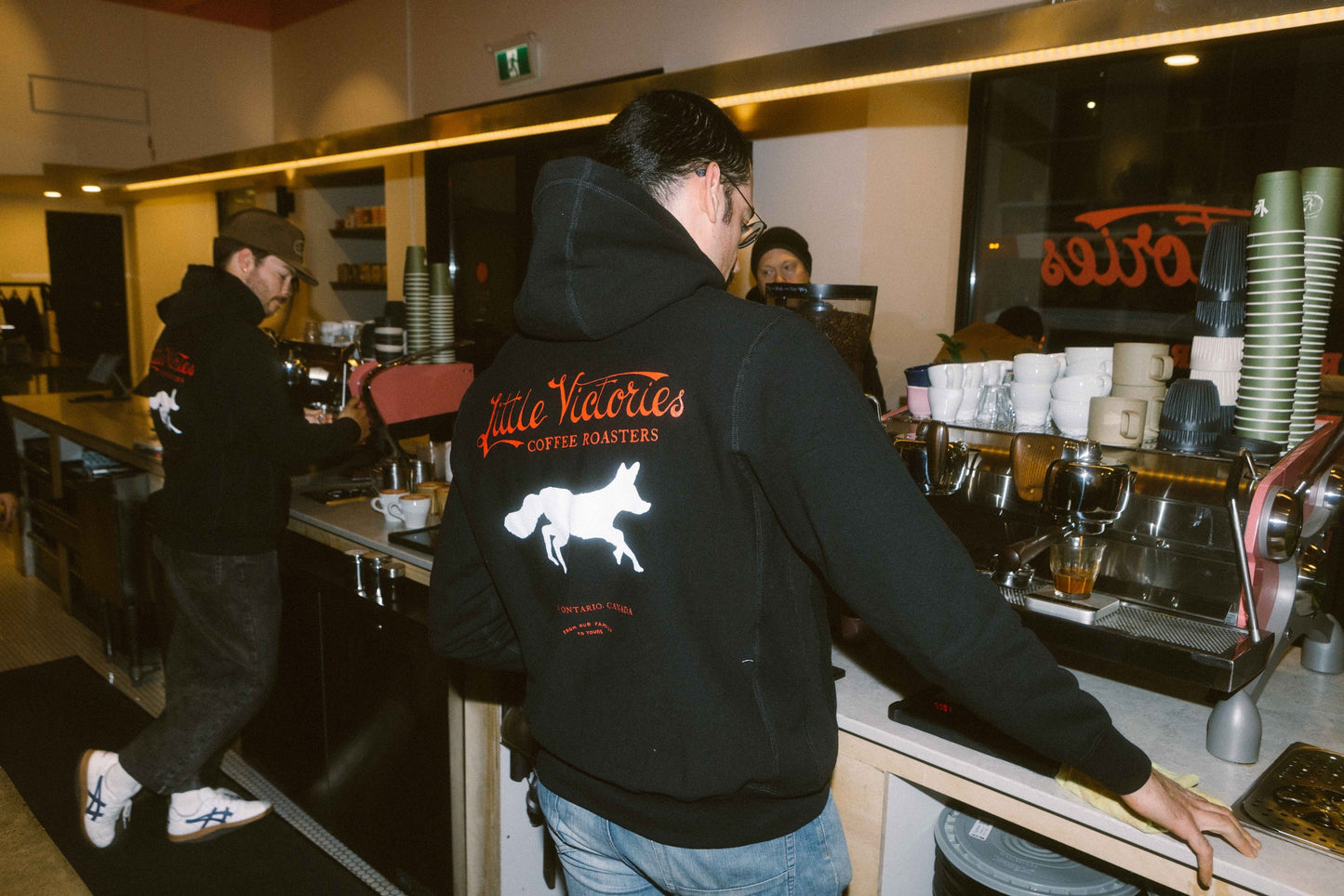 LVC Fox Shadow Hoodie - Black