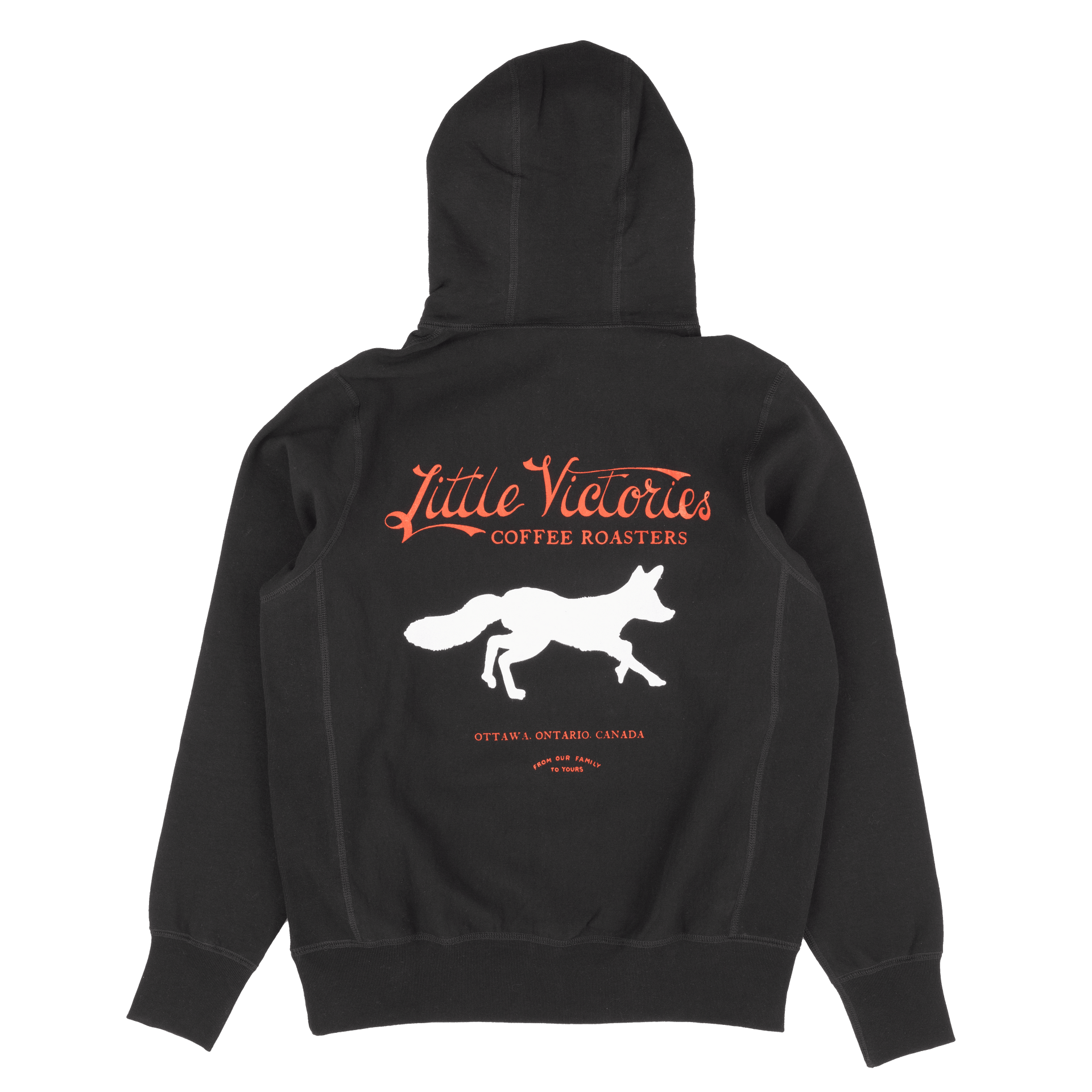 NO COFFEE × WDS (LWGC) HOODIE﻿ / 支払わ BLACK 