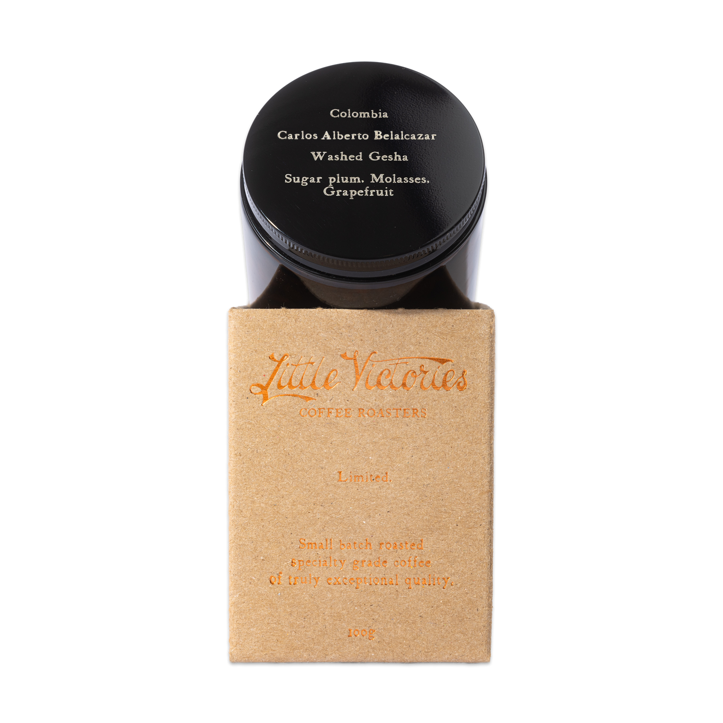 Colombia Carlos Alberto Belalcazar - Gesha (100g Jar)