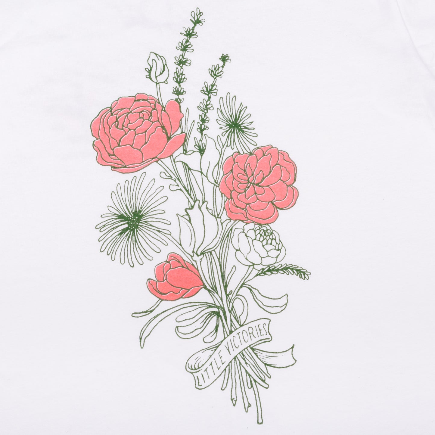 LVC Fresh Florals T-Shirt - White