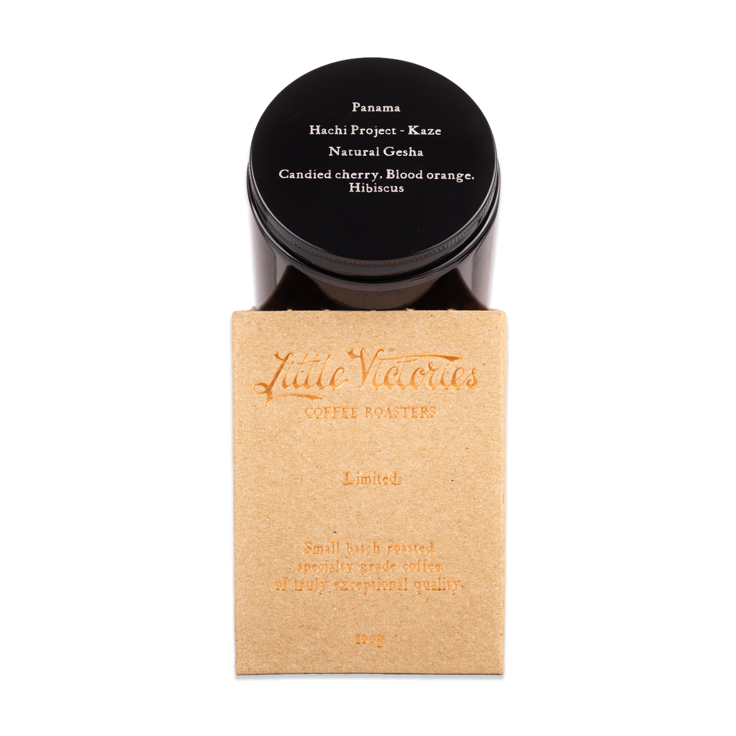Panama Hachi Coffee Project - Kaze Natural Gesha (100g Jar)