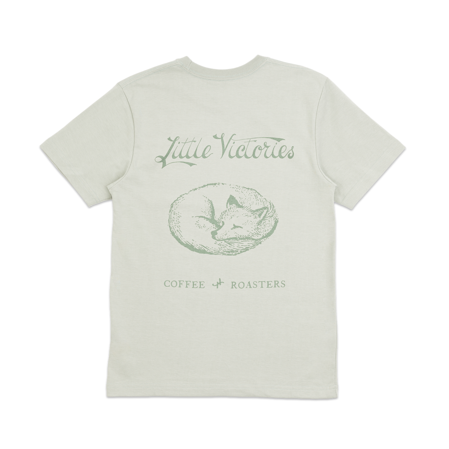 LVC Sleeping Fox T-Shirt - Green
