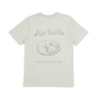 LVC Sleeping Fox T-Shirt - Green
