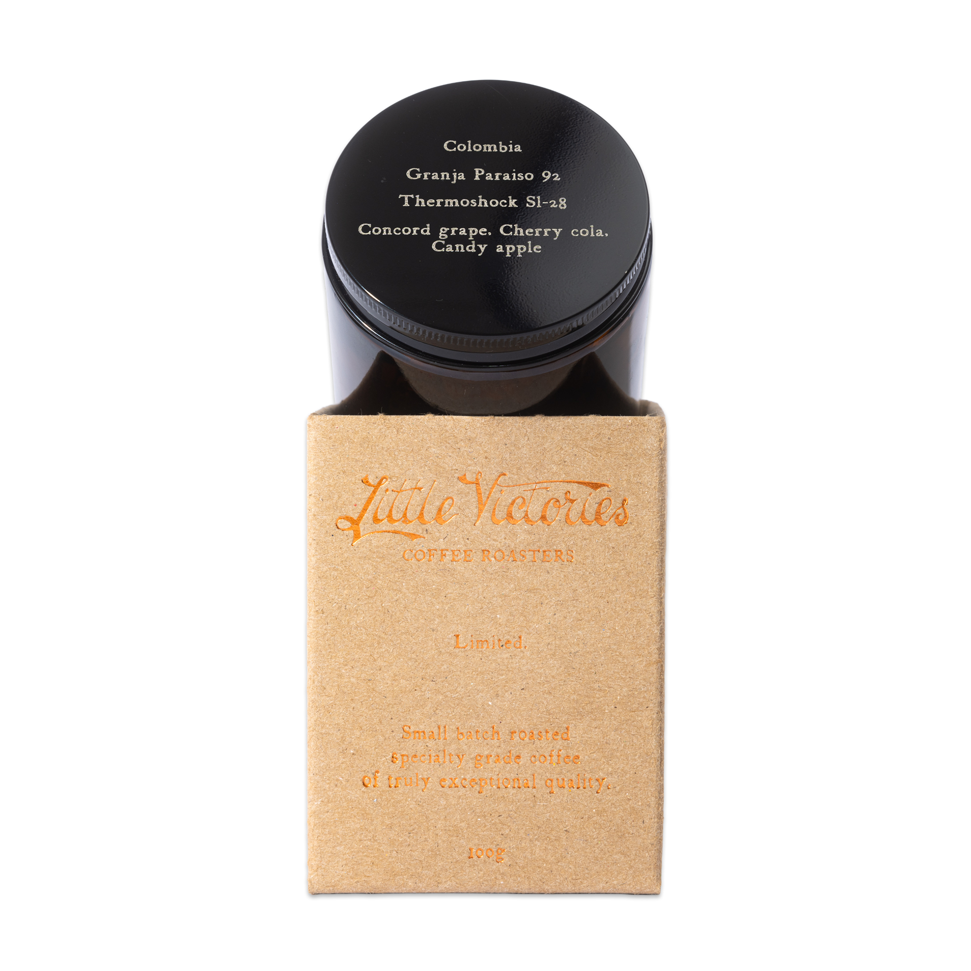 Colombia Granja Paraíso 92 - SL-28 (100g Jar) – Little Victories