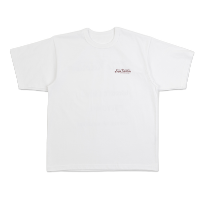 LVC Boxy Sleeping Fox T-Shirt - White