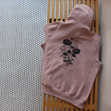 LVC Floral Hoodie - Dusty Pink