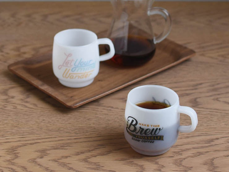 Kinto SCS Sign Paint Mugs