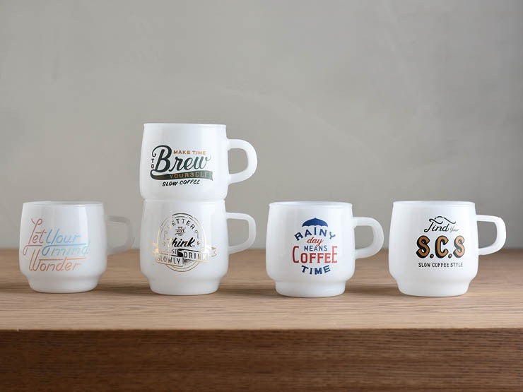 Kinto SCS Sign Paint Mugs